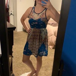 Fire Los Angeles Dress